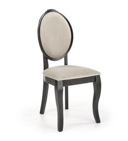 Стул HALMAR VELO черный/бежевый