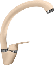 Смеситель для кухни GRANFEST 3323 песочный