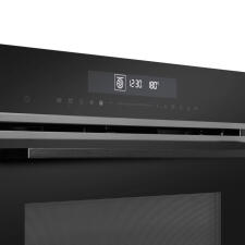 Духовой шкаф электрический с функцией СВЧ MAUNFELD MEOR7217SMB