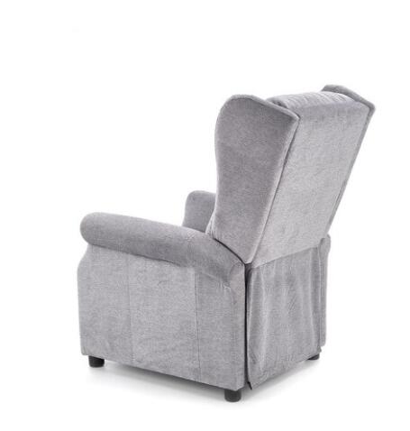 Кресло HALMAR AGUSTIN раскладное, серый