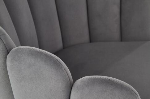 Стул HALMAR K410 серый/черный