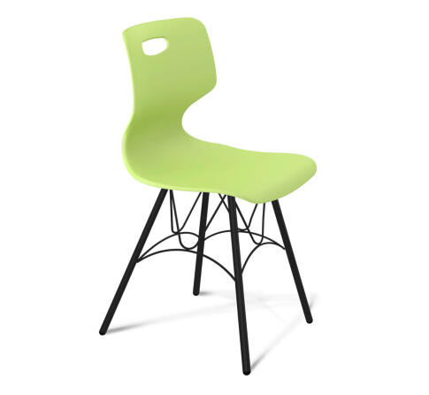 Стул Sheffilton SHT-ST58/S100 a5-7 мятный/черный муар