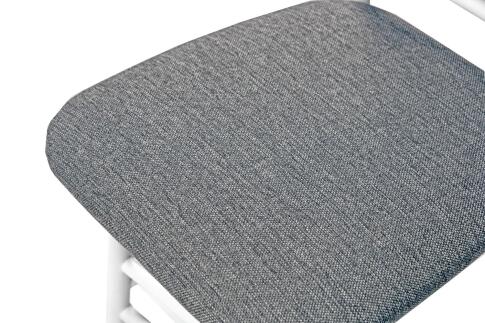 Стул ВВР Трилогия Серый/белый, рогожка