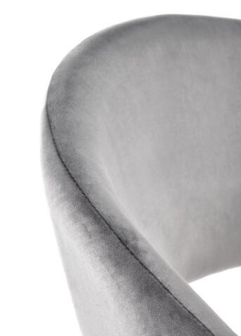 Стул HALMAR K473 серый/черный