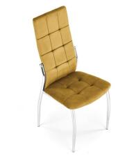 Стул HALMAR K416 горчичный/хром