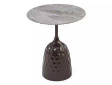 Стол журнальный SIGNAL MUTTI серый/коричневый античный 50/60