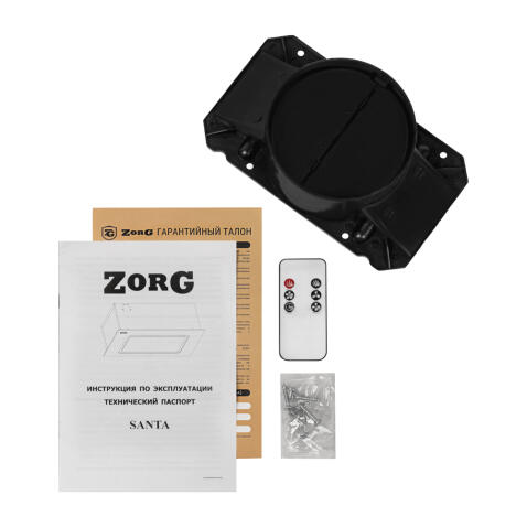 Вытяжка  ZORG TECHNOLOGY SANTA 1060 60 S черная