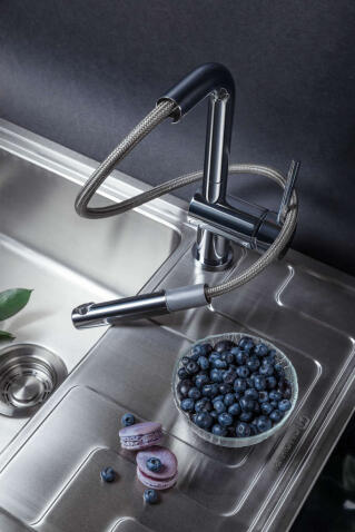 Смеситель для кухни Omoikiri Akashi-S хром
