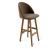 Стул барный Sheffilton SHT-ST35/S65 кофейный ликер/брашированный коричневый