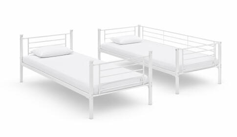 Кровать HALMAR BUNKY 90 двухъярусная, белый