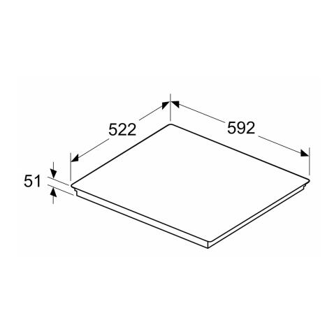 Поверхность индукционная BOSCH PIE61RHB1E