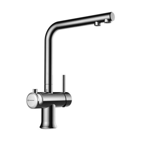 Смеситель для кухни Omoikiri Hotaru C WH хром/белый