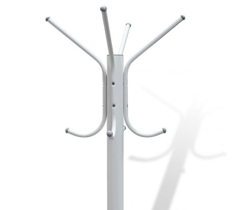 Вешалка Sheffilton  SHT-CR2078 артикул В1-69 белый/серый (+)