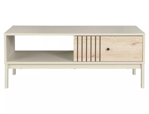 Стол журнальный SIGNAL FROST L5 дуб альпийский/белый 100/50/40