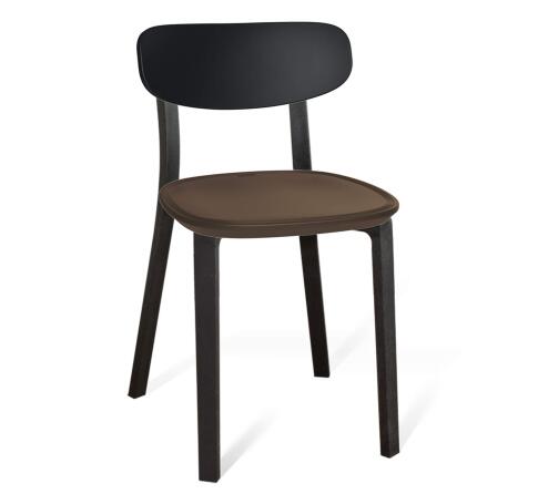 Стул Sheffilton SHT-S85-2 черный/коричневый/черный муар Стул Sheffilton SHT-S85-2 черный/коричневый/черный муар