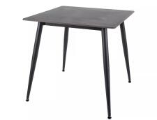 Стол обеденный SIGNAL RION черный/черный 80/80