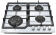 Варочная панель газовая MEFERI MGH604WH GLASS COMFORT