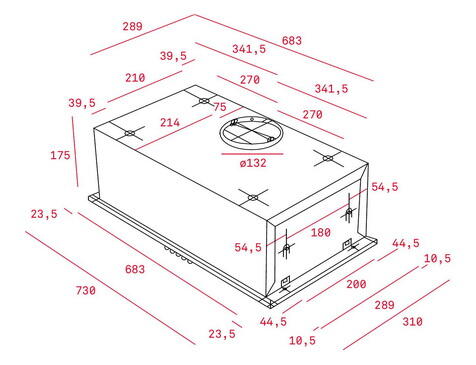 Вытяжка TEKA GFH-73