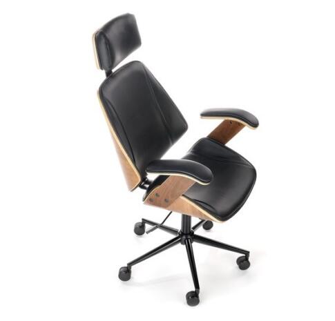 Кресло компьютерное HALMAR IGNAZIO орех/черный