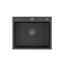 Мойка ARFEKA ECO AR 600*500 POP-UP BLACK PVD NANO DECOR