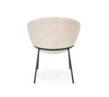 Стул HALMAR K482 бежевый/черный