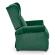 Кресло HALMAR AGUSTIN 2 раскладное, темно-зеленый