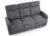 Диван HALMAR OSLO 3S раскладной, темно-серый