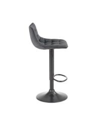 Стул барный HALMAR H95 серый/черный Стул барный HALMAR H95 серый/черный