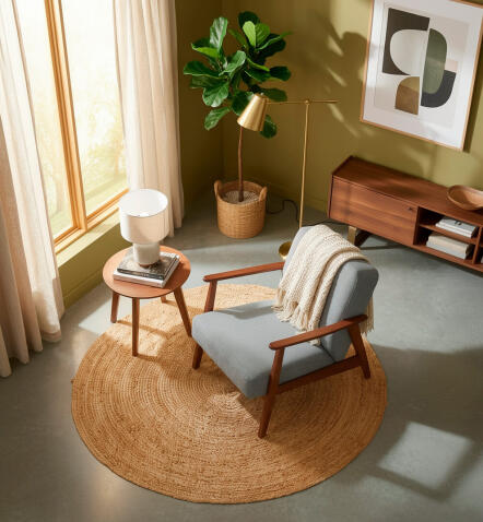 Кресло HALMAR MILANO 1S tap. Castel 93 серый