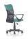 Кресло компьютерное HALMAR TIMMY бирюзовый/черный
