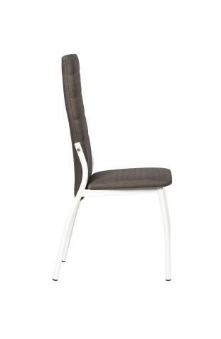 Стул ВВР Прага бурый/белый, рогожка