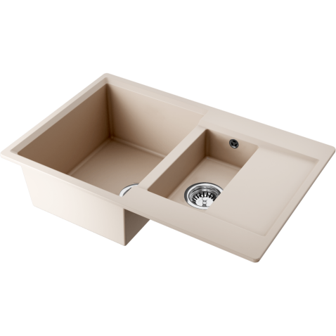 Кухонная мойка Omoikiri Daisen 78-2-SA Artgranit/бежевый
