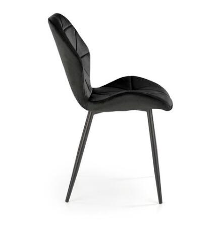 Стул HALMAR K453 черный/черный