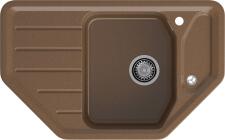 Кухонная мойка GRANFEST CORNER C-800E терракот
