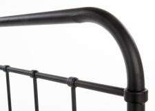 Кровать HALMAR LINDA черный, 120/200