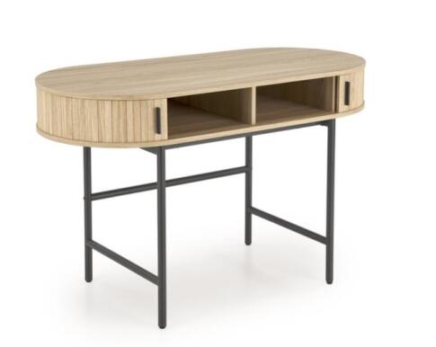 Стол компьютерный HALMAR B51 натуральный/черный