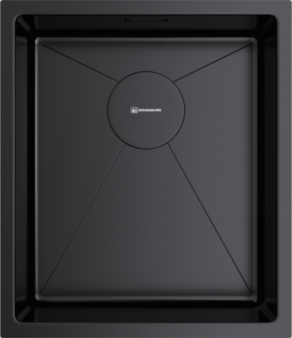 Кухонная мойка из нержавейки Omoikiri Taki 38-U/IF-GB графит