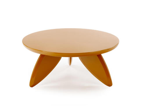 Стол журнальный HALMAR SORAYA 2 горчичный