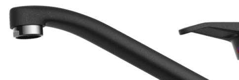 Смеситель для кухни Omoikiri Kado-BL черный