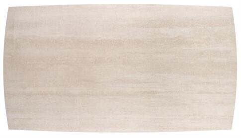 Стол обеденный HALMAR ARMANI травертин/кашемир 165-241/90