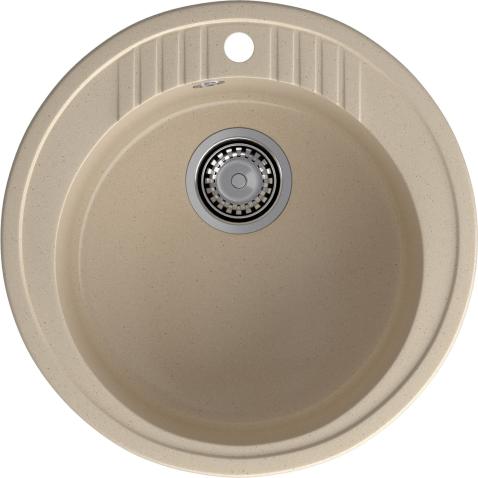 Кухонная мойка GRANFEST RONDO R-520 кашемир