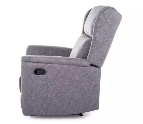 Кресло SIGNAL ZEUS tap. 158 раскладное, серый