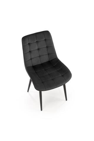 Стул HALMAR GANSO черный/черный