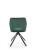Стул HALMAR K535 зеленый/черный, поворотный