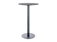 Стол барный SIGNAL BT-007 черный/черный мат, 60