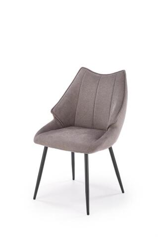 Стул HALMAR K543 серый/черный