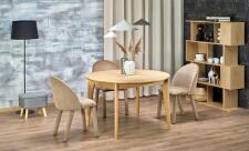 Стол обеденный HALMAR MAGNUS дуб натуральный 120-200/120