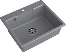 Кухонная мойка GRANFEST URBAN UR-658 темно-серый