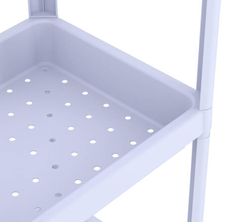 Стеллаж Sheffilton SHT-SS25-3 пастельно-лиловый