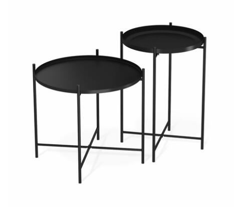 Стол журнальный Sheffilton SHT-CT8/CT8-2 артикул SHT-СЖ23 черный муар Стол журнальный Sheffilton SHT-CT8/CT8-2 артикул SHT-СЖ23 черный муар